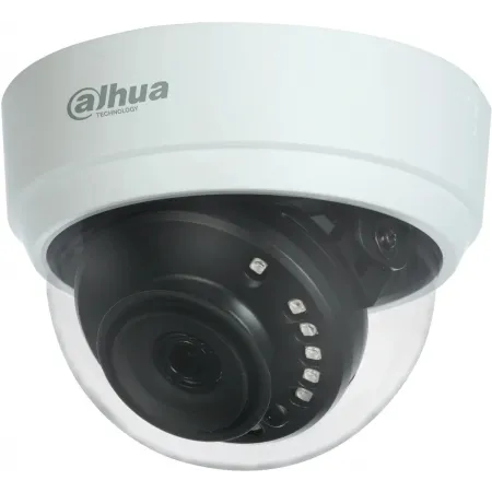 Камера видеонаблюдения аналоговая Dahua DH-HAC-D1A21P-0360B 3.6-3.6мм HD-CVI HD-TVI цв. корп.:белый