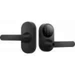 Умный замок Aqara Smart Door Lock U300 навесной разбл.отпеч.паль./код/пар/NFC/прил/мех.кл черный (DL-D02D_BL)