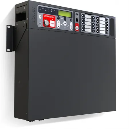 Прибор управления оповещением Rubezh Sonar SPM-C20085-AW настенный 850Вт черный (RBZ-219783)