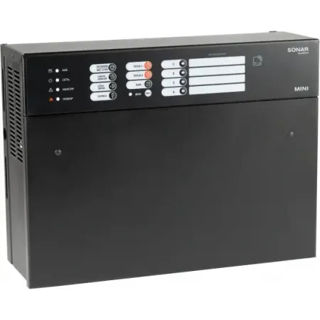 Прибор управления оповещением Rubezh Sonar SMPM-100 настенный 100Вт черный (RBZ-380166)