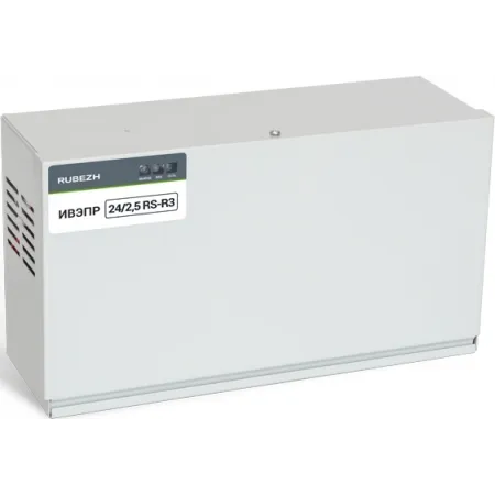 Аккумулятор Rubezh ИВЭПР 24/2,5 RS-R3 2х12 БР (RBZ-227711)