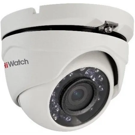 Камера видеонаблюдения аналоговая HiWatch DS-T203(B) 2.8-2.8мм HD-CVI HD-TVI цв. корп.:белый (DS-T203(B) (2.8 MM))