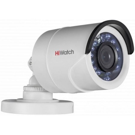 Камера видеонаблюдения аналоговая HiWatch DS-T200 (B) (2.8 mm) 2.8-2.8мм HD-CVI HD-TVI цв. корп.:белый