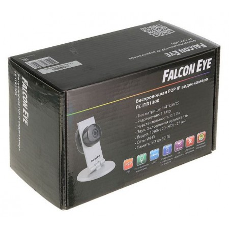 Камера видеонаблюдения IP Falcon Eye FE-ITR1300 Wi-Fi 3.6-3.6мм цв. корп.:белый