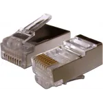 Коннектор Lanmaster (TWT-PL45/S-8P8C-6V) FTP кат.6 RJ45 (упак.:100шт)
