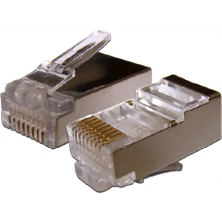 Коннектор Lanmaster (TWT-PL45/S-8P8C-6V) FTP кат.6 RJ45 (упак.:100шт)