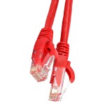 Патч-корд Lanmaster LAN-PC45/U5E-5.0-RD UTP RJ-45 вил.-вилка RJ-45 кат.5E 5м красный LSZH