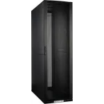 Шкаф коммутационный Lanmaster (LAN-DC-CBP-42UX6X10) напольный 42U 600x1000мм пер.дв.перфор. задн.дв.перфор.2-хст. 4 бок.пан. 1500кг черный 1992мм