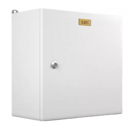 Шкаф электротехнический Elbox Elbox EMW-500.500.210-1-IP66 настенный 500мм 500мм 210мм несъемн.бок.пан. 100кг серый Шкаф электротехнический Elbox Elbox EMW-500.500.210-1-IP66 настенный 500мм 500мм 210мм несъемн.бок.пан. 100кг серый