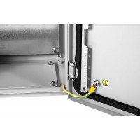 Шкаф распределительный Elbox EMW-600.400.210-1-IP66 настенный 600мм 400мм 210мм IP66 IK10 несъемн.бок.пан. 100кг серый