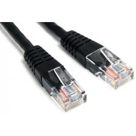 Патч-корд Lanmaster TWT-45-45-15-BK UTP RJ-45 вил.-вилка RJ-45 кат.5E 15м черный ПВХ (уп.:1шт)