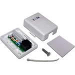 Розетка Lanmaster TWT-SM1-45/6-WHRJ45 1 кат.6 UTP бел. (упак.:1шт)