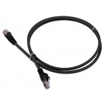 Патч-корд Lanmaster LAN-PC45/U5E-3.0-BK UTP RJ-45 вил.-вилка RJ-45 кат.5E 3м черный LSZH