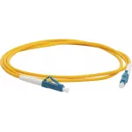Патч-корд Lanmaster LAN-2SC-2SC/SU-1.0 2xOS1/2 SC дуплекс-SC дуплекс 1м LSZH желтый