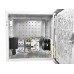 Шкаф монтажный ЦМО Эконом (ШТВ-НЭ-4.4.25-3ВВА-Т1) настенный 400x250мм пер.дв.стал.лист задн.дв.спл.стал.лист несъемн.бок.пан. серый 220мм 13кг 400мм уличный всепогодный с вентилятором с нагревателем с силовыми розетками укомплектованный 60Вт