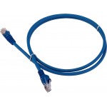 Патч-корд Lanmaster LAN-PC45/U6-1.5-BL UTP RJ-45 вил.-вилка RJ-45 кат.6 1.5м синий LSZH (уп.:1шт)