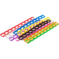 Клипсы Lanmaster LAN-MCC-NUM-SET-C6 для маркировки ПВХ6.5мм (упак.:100шт)
