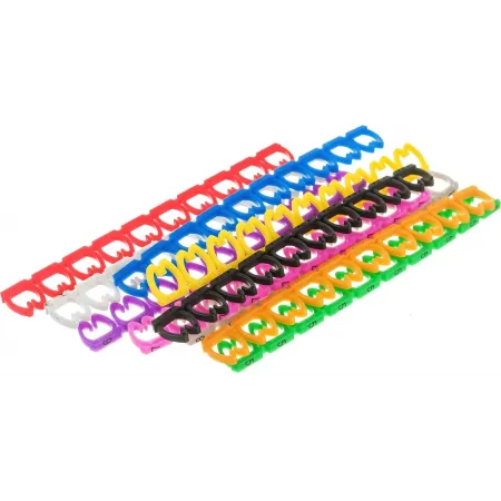 Клипсы Lanmaster LAN-MCC-NUM-SET-C6 для маркировки ПВХ6.5мм (упак.:100шт)
