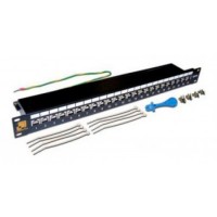 Патч-панель Lanmaster LAN-PPL24S6A 19" 1U 24xRJ45 кат.6A STP Патч-панель Lanmaster LAN-PPL24S6A 19" 1U 24xRJ45 кат.6A STP