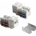 Модуль Lanmaster TWT-OK45UTP/6-WH информ. Keystone RJ45 кат.5E UTP бел.