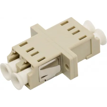 Адаптер Lanmaster LAN-2LC/S-AM-OM4 проходнойLC дупл. 50/125 OM4 аква