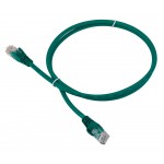 Патч-корд Lanmaster LAN-PC45/U5E-3.0-GN UTP RJ-45 вил.-вилка RJ-45 кат.5E 3м зеленый LSZH