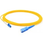 Патч-корд Lanmaster LAN-LC-SC/SU-1.0 1x9/125 OS1/OS2 LC-SC 1м LSZH