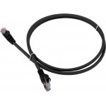 Патч-корд Lanmaster LAN-PC45/U5E-5.0-BK UTP RJ-45 вил.-вилка RJ-45 кат.5E 5м черный LSZH (уп.:1шт)