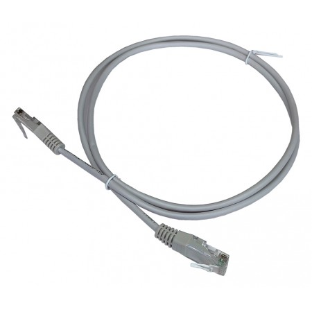 Патч-корд Lanmaster TWT2-45-45-1.0-GY вилка RJ-45-вилка RJ-45 кат.5е 1м серый ПВХ (уп.:1шт)