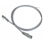Патч-корд Lanmaster TWT2-45-45-2.0-GY вилка RJ-45-вилка RJ-45 кат.5е 2м серый ПВХ (уп.:1шт)