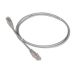 Патч-корд Lanmaster TWT-45-45-0.15-GY UTP RJ-45 вил.-вилка RJ-45 кат.5E 0.15м серый ПВХ (уп.:1шт)
