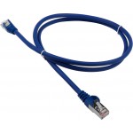 Патч-корд Lanmaster LAN-PC45/S5E-3.0-BL FTP RJ-45 вил.-вилка RJ-45 кат.5E 3м синий LSZH (уп.:1шт)