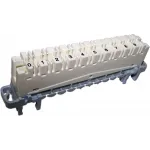Плинт Lanmaster TWT-LSA10P-DIS-5E 10 пар LSA-PROFIL размык. ABS пластик