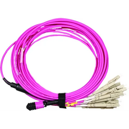 Каб.сборка Lanmaster LAN-12M-12LC/OM3-5.0 12x50/125 OM3 MPO-LC 5м LSZH аквамарин