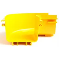 Угол 90 гор. Lanmaster LAN-OT360-HC90 осн.360 желтый