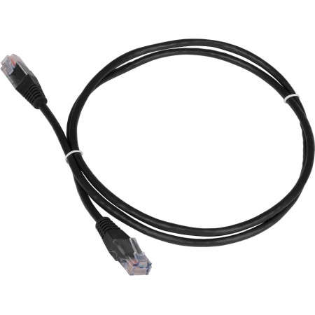 Патч-корд Lanmaster TWT-45-45-20-BK вилка RJ-45-вилка RJ-45 кат.5е 20м чёрный ПВХ (уп.:1шт)