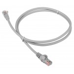 Патч-корд Lanmaster LAN-PC45/U5E-20-GY UTP вилка RJ-45-вилка RJ-45 кат.5е 20м серый LSZH (уп.:1шт)