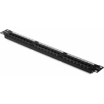 Патч-панель ITK PP24-1UC5EU-K05-G 19" 1U 24xRJ45 кат.5e UTP