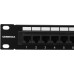 Патч-панель ITK PP24-1UC5EU-K05-G 19" 1U 24xRJ45 кат.5e UTP