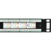 Патч-панель ITK PP24-1UC5EU-K05-G 19" 1U 24xRJ45 кат.5e UTP