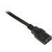 Шнур питания ITK PC-C13D-2M C13-Schuko проводник.:3x1.5мм2 2м 230В 10А черный
