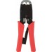 Инструмент обжимной ITK TM1-B11V для RJ-45/RJ-12/RJ-11 (упак:1шт) красный