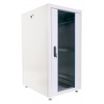 Шкаф коммутационный ЦМО (ШТК-Э-24.6.8-13АА) напольный 24U 600x800мм пер.дв.стекл металл 2 бок.пан. 540кг серый 59кг 180град. 1187мм IP20
