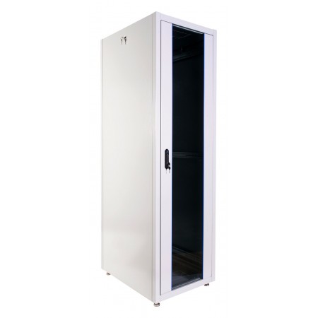 Шкаф коммутационный ЦМО (ШТК-Э-42.6.8-13АА) напольный 42U 600x800мм пер.дв.стекл металл 2 бок.пан. 710кг серый 715мм 87кг 180град. 1987мм IP20