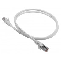 Патч-корд Lanmaster LAN-PC45/S5E-0.5-WH FTP вилка RJ-45-вилка RJ-45 кат.5е 0.5м белый LSZH (уп.:1шт)