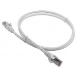 Патч-корд Lanmaster LAN-PC45/S5E-1.0-WH FTP RJ-45 вил.-вилка RJ-45 кат.5E 1м белый LSZH (уп.:1шт)