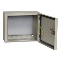 Щит распределительный IEK YKM40-231-54 ЩМП-2.3.1-0 У2 навесной 300мм 150мм 250мм 630A 6шт металл IP54 серый (упак.:1шт)