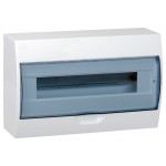Щит распределительный IEK MKP12-N-18-40-10 ЩРН-П-18 для установки модульных устройств навесной 362мм 97мм 220мм 660B 18мод. пластик IP41 белый (упак.:1шт)