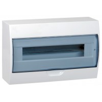 Щит распределительный IEK MKP12-N-18-40-10 ЩРН-П-18 для установки модульных устройств навесной 362мм 97мм 220мм 660B 18мод. пластик IP41 белый (упак.:1шт)