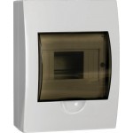 Щит распределительный IEK MKP12-N-06-40-20 ЩРН-П-6 для установки модульных устройств навесной 150мм 97мм 200мм 660B 6мод. пластик IP41 белый (упак.:1шт)